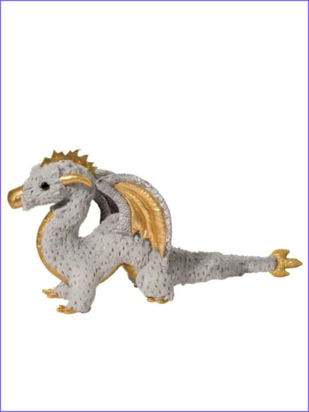 Douglas Plush Midas Gold Fleck Dragon 21"(Retired product) New w/Tag
